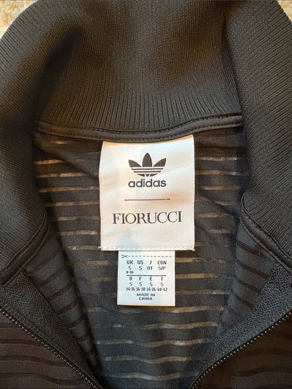 adidas Black Women's Mini Dress with Subtle Stripe Lining